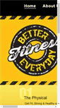 Mobile Screenshot of bettereverydayfitness.biz